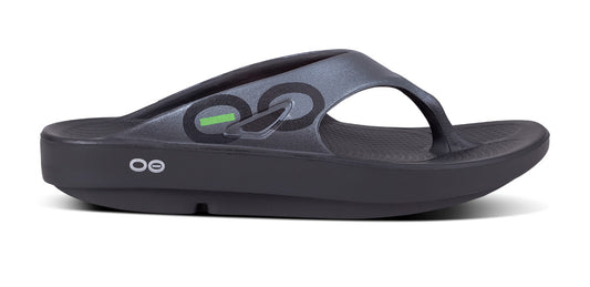 Men's OOriginal Sport Sandal - Graphite - OOFOS lateral view