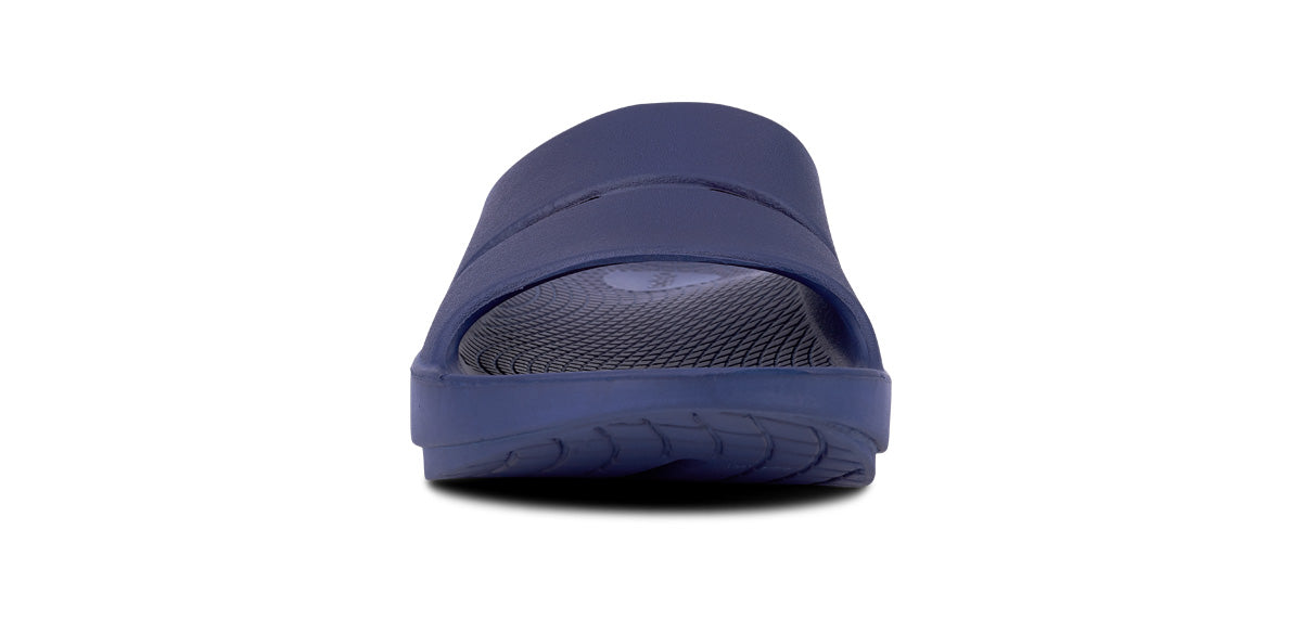 Men's OOahh Slide Sandal - Navy front view