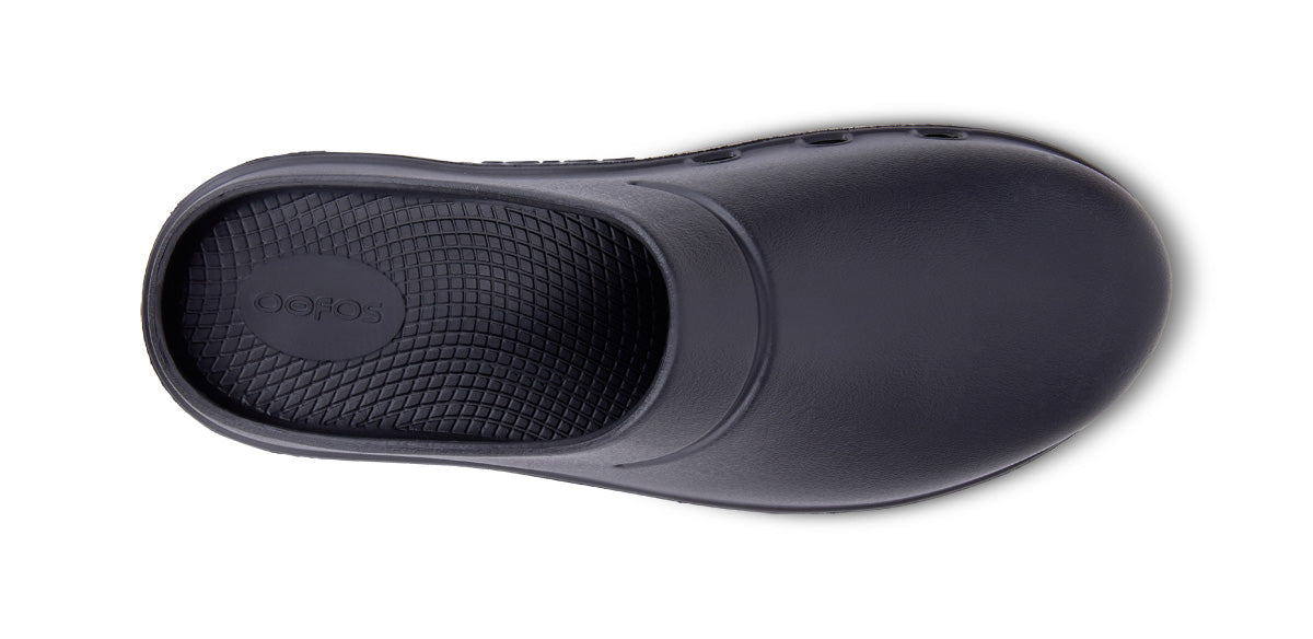 OOFOS OOCloog Luxe Men Black Recovery Clogs Slip On Shoes OOfoam Comfort Men main image 3
