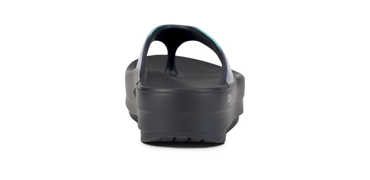 Women's OOmega OOlala Luxe Sandal - Atlantis back view