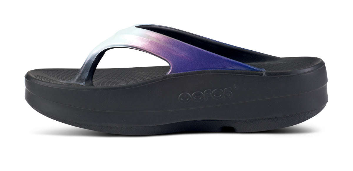 Women's OOmega OOlala Luxe Sandal - Calypso – OOFOS
