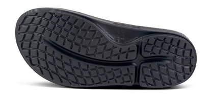 BAUER/OOFOS Women's OOahh Limited Slide Sandal Bauer Skeleton bottom view
