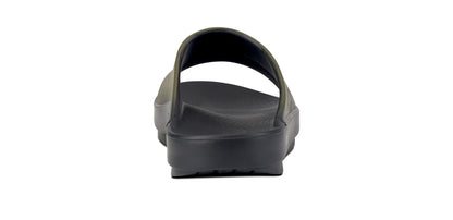 Women's OOahh Sport Slide Sandal - Tactical Green back view