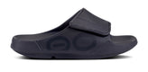 Men's OOahh Sport Flex Sandal - Matte Black lateral view