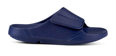 Men's OOahh Sport Flex Sandal - Navy lateral view