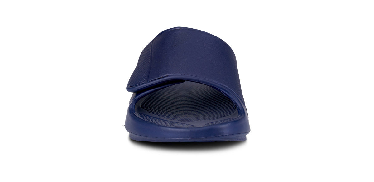 Women's OOahh Sport Flex Sandal - Navy – OOFOS
