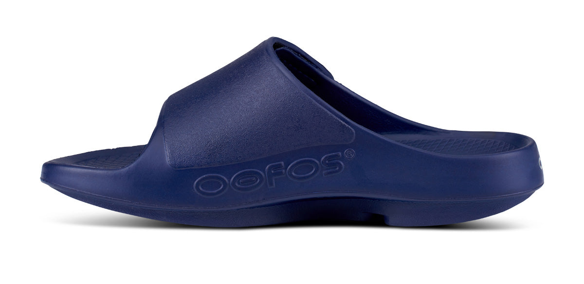 Women's OOahh Sport Flex Sandal - Navy – OOFOS