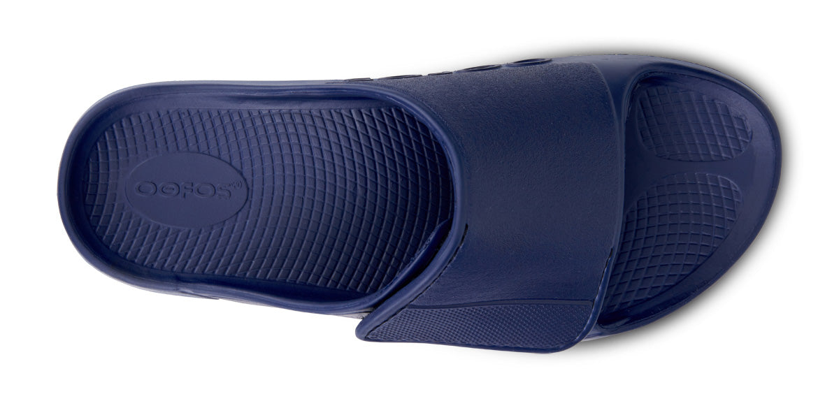 Women's OOahh Sport Flex Sandal - Navy – OOFOS