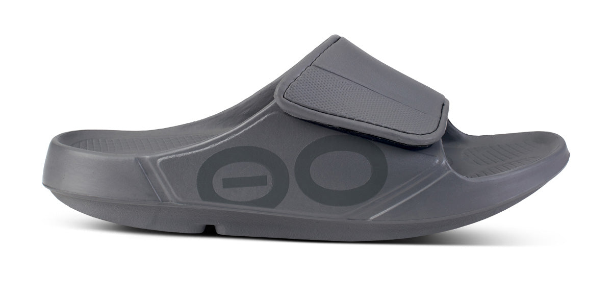 Men's OOahh Sport Flex Sandal - Slate – OOFOS