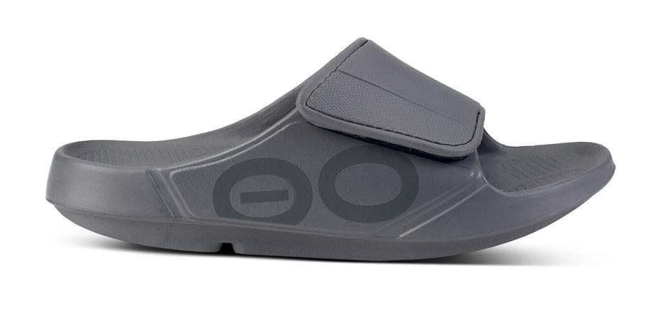 Men's OOahh Sport Flex Sandal - Slate – OOFOS