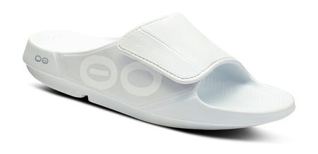 Men's OOahh PLUS Slide Sandal - Chalk – OOFOS
