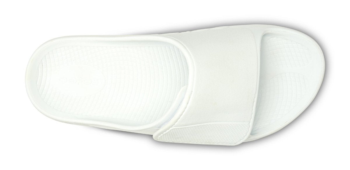 Women's OOahh Sport Flex Sandal - White top view