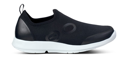 Women's OOmg Sport Low Shoe - White Black lateral view